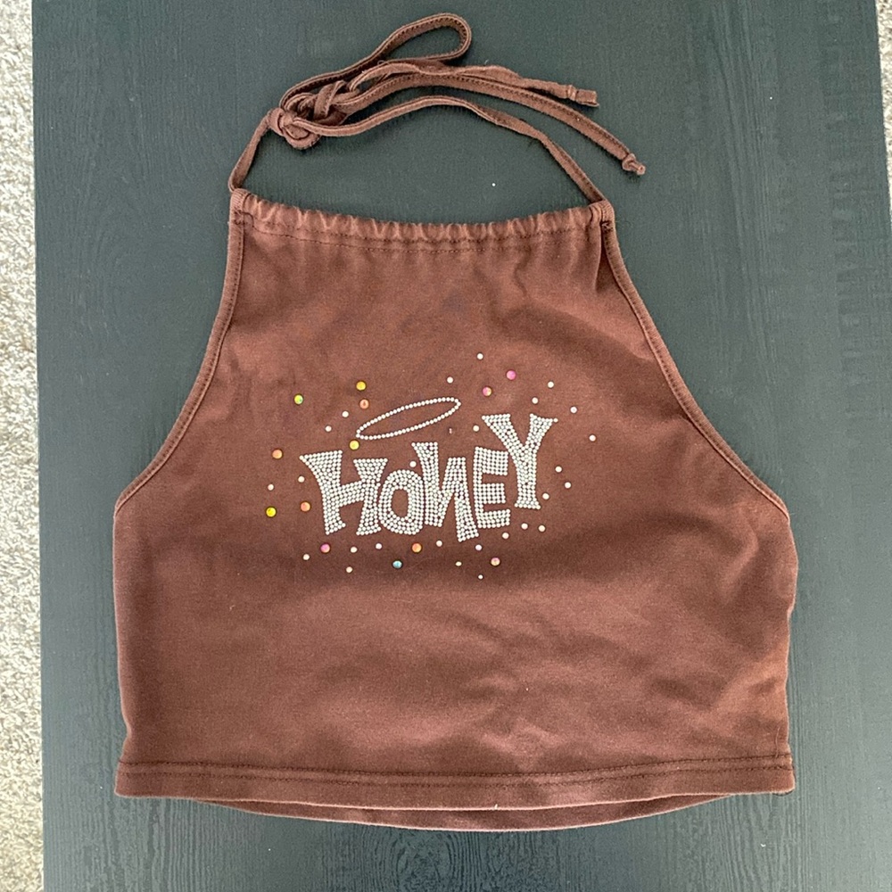 Halter crop top